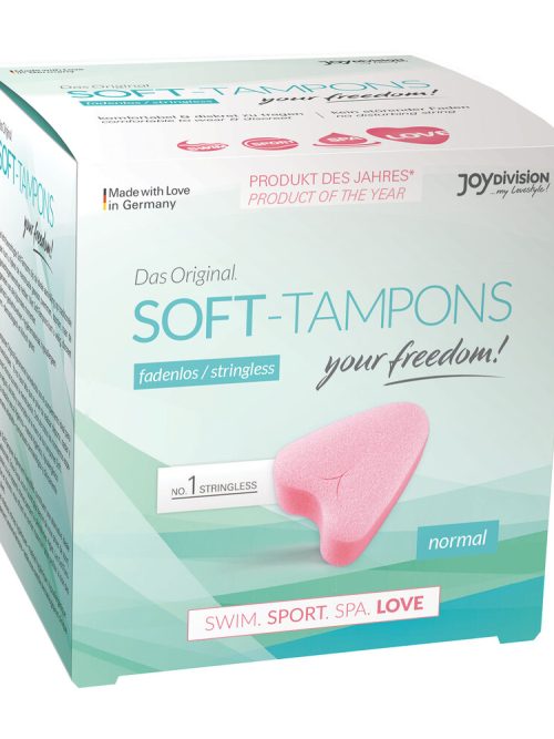 Stringless Original Soft Tampons Normal 3 Pieces