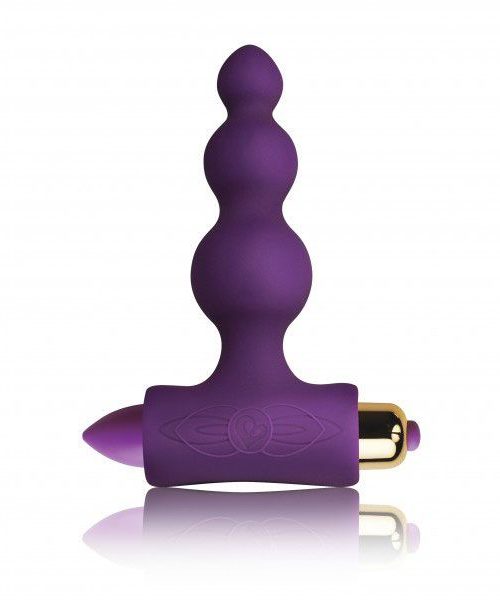 Rocks Off Bubbles Petite Sensations Purple Butt Plug