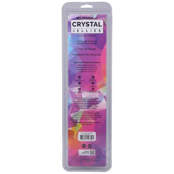 Classic 10 Inch Pink Jelly Dong - Image 3