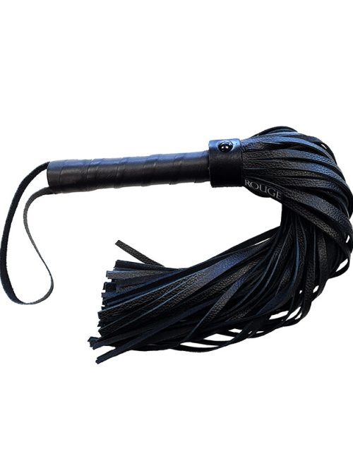 Rouge Garments Plain Black Flogger