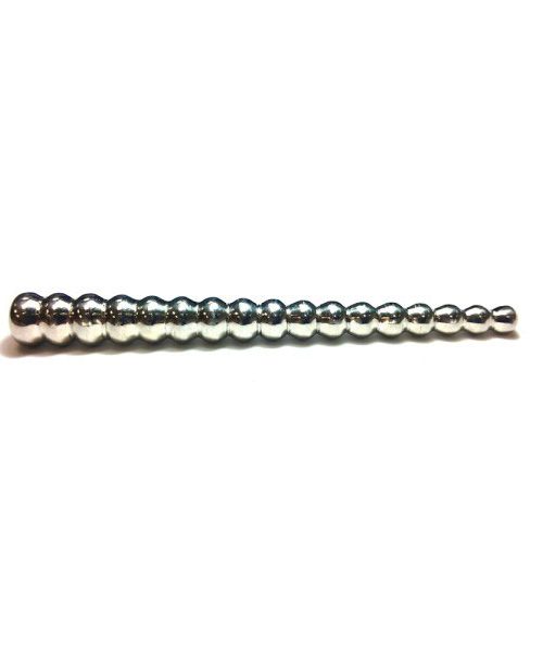 Rouge Stainless Steel Beaded Urethral Sound